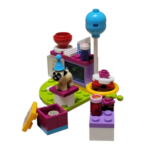 LEGO‎ Party Cakes 41112 Friends Toffee Pug Dog Puppy 50 Pc Age 5-12 Retired Gift - Picture 2 of 6